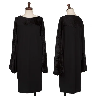 Maison Martin Margiela Different Material Switching Knit Dress
