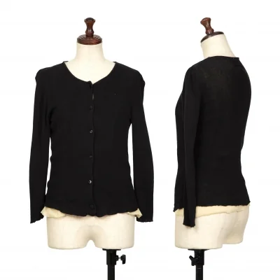 Jean-Paul GAULTIER FEMME Mesh Layered Cotton Cardigan