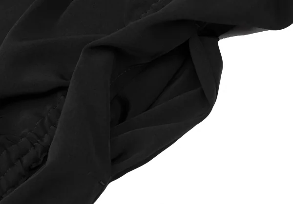 B Yohji Yamamoto FEMME Acetate Poly Toggle Button Shirt Coat K-132941_013