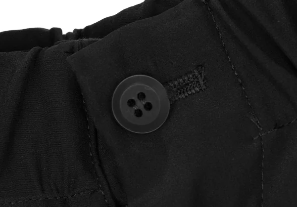 Yohji Yamamoto collections Printed Silk Dropped Crotch Pants