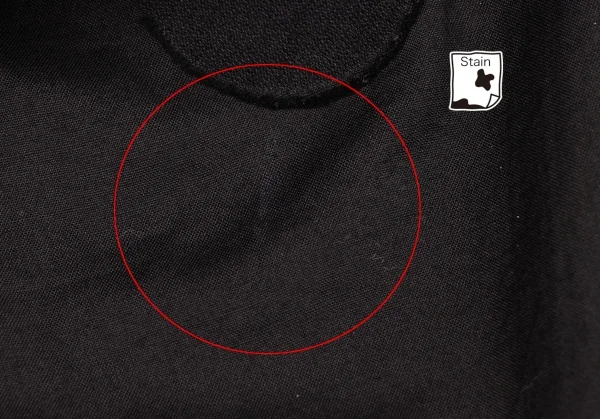 ヨウジヤマモト ファムYohji Yamamoto FEMME ドットジャガード切替プルオーバーワンピース 黒2 K-132957_013