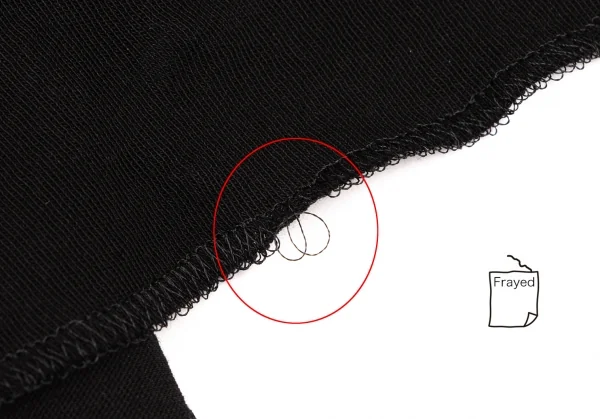 ヨウジヤマモト ファムYohji Yamamoto FEMME ドットジャガード切替プルオーバーワンピース 黒2 K-132957_015