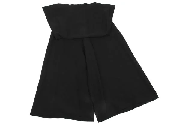 リミフゥLIMI feu フロントフラップワイドサルエルパンツ 黒2 K-132986_008