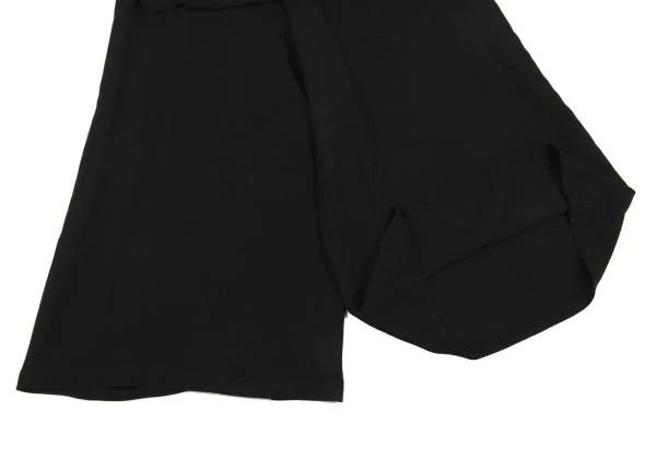 リミフゥLIMI feu フロントフラップワイドサルエルパンツ 黒2 K-132986_009