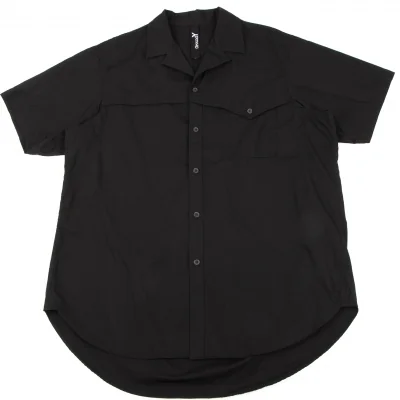 Ground Y Flap Button Cotton Short Sleeve Shirt