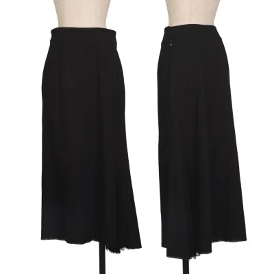 Yohji Yamamoto FEMME Alpaca Blended Wool Skirt