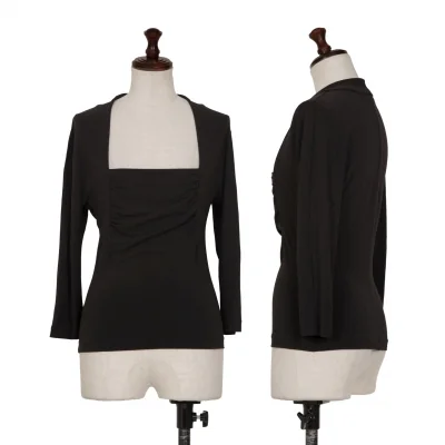 SPORTMAX Gather Stretch Top