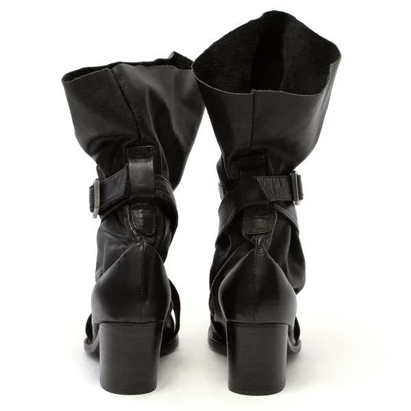 "SALE" ZUCCA Leather boots K-9655_003