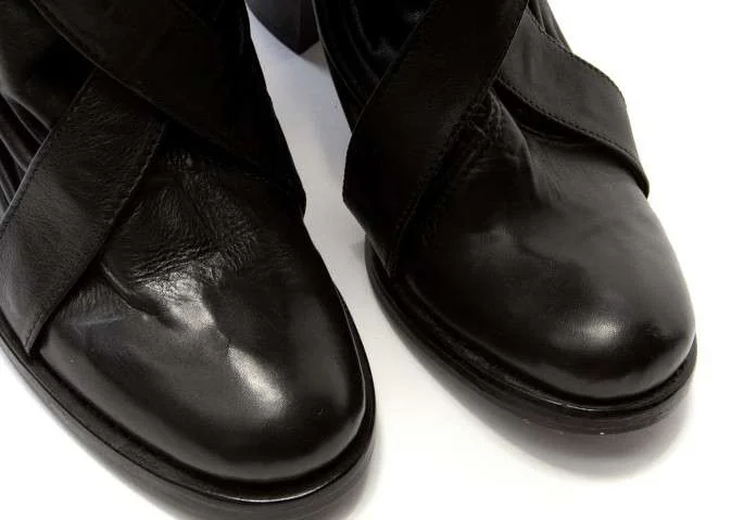 "SALE" ZUCCA Leather boots K-9655_005