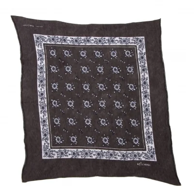 45R Dyed Floral Handkerchief
