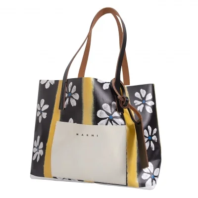 MARNI Floral Printed Tote Bag