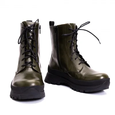 homers Vibram Sole Leather Boots