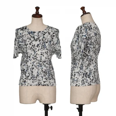 PLEATS PLEASE Tile Printed T Shirt