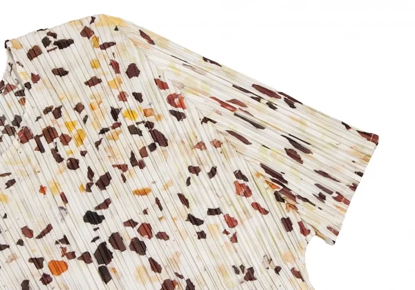 PLEATS PLEASE Tile Printed T Shirt K-133125_004