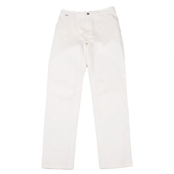Mademoiselle NON NON Cotton Washed Slim Pants White 38 K-133189_001
