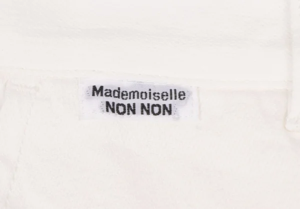 Mademoiselle NON NON Cotton Washed Slim Pants K-133189_004
