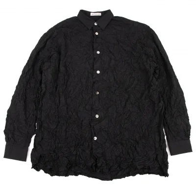 ISSEY MIYAKE MEN Poly Wrinkled Long Shirt