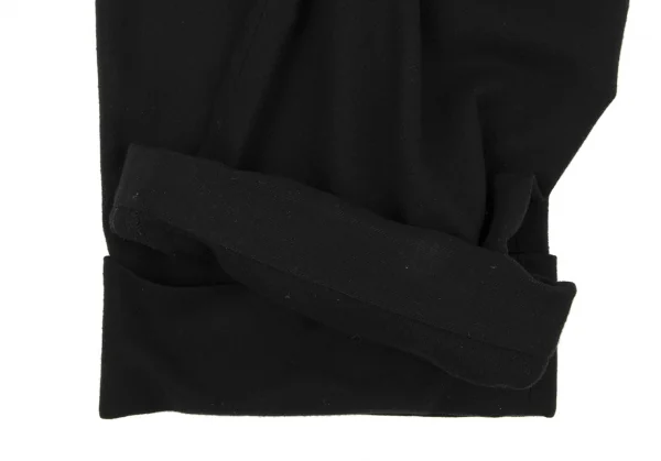 Yohji Yamamoto NOIR Wool Belted Front Open Double Pants K-133231_010