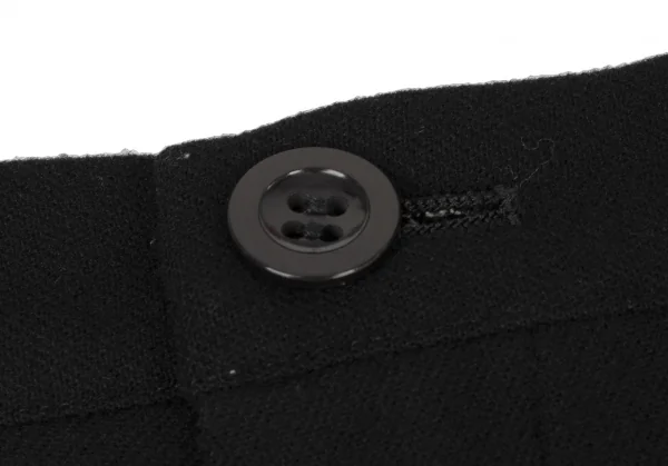 Yohji Yamamoto NOIR Wool Belted Front Open Double Pants K-133231_008