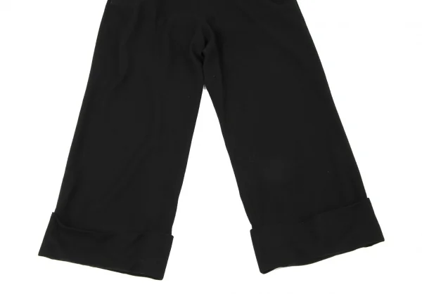 Yohji Yamamoto NOIR Wool Belted Front Open Double Pants K-133231_009