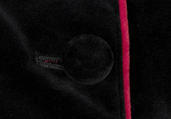 KENZO Cotton Rayon Embroidery Design Velour Jacket K-133249_005