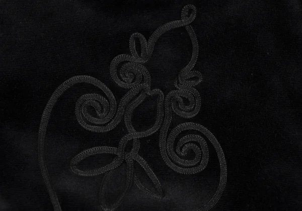 KENZO Cotton Rayon Embroidery Design Velour Jacket K-133249_006