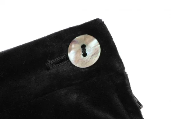 KENZO Cotton Rayon Velour Flare Skirt K-133250_004