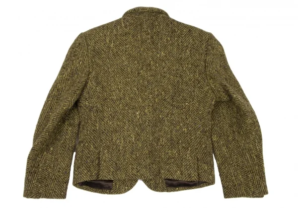 KENZO Wool Herringbone Woven Jacket K-133252_015