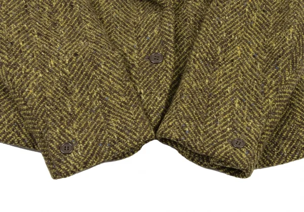 KENZO Wool Herringbone Woven Jacket K-133252_004