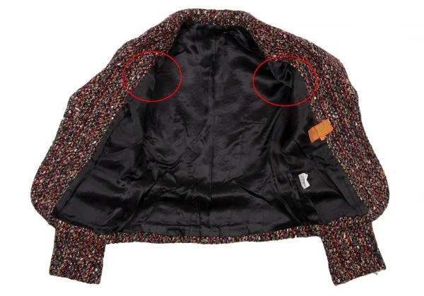 KENZO Wool Colorful Woven Jacket K-133253_010