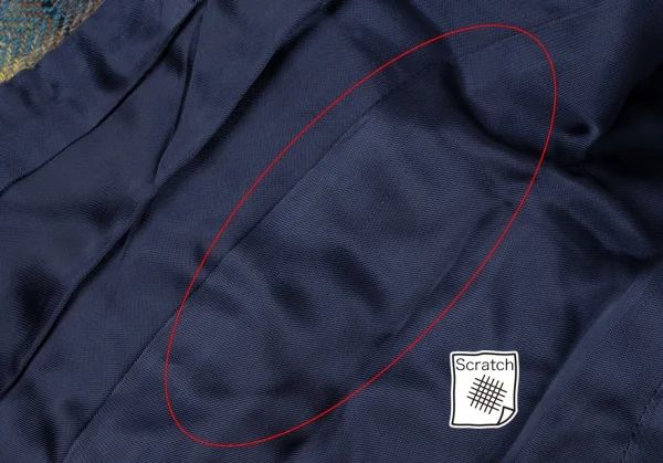 ケンゾーKENZO ウールチェック織りジャケット 緑青黄茶S K-133256_014