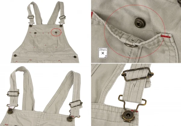 JUNYA WATANABE MAN PINK COME des GARCONS Cotton Overalls K-133275_002