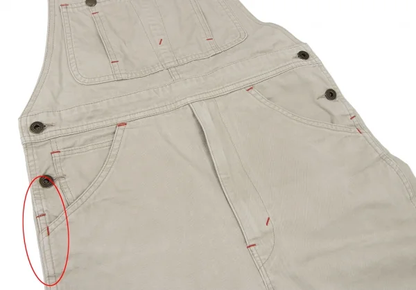 JUNYA WATANABE MAN PINK COME des GARCONS Cotton Overalls K-133275_003