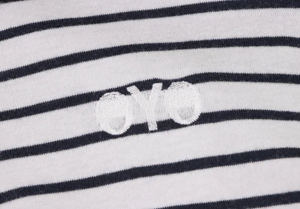 アイ ジュンヤワタナベ マン コムデギャルソンeYe JUNYA WATANABE MAN COMME des GARCONS切替ボーダージップフーディー 白紺M K-133276_006