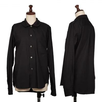 BLACK COMME des GARCONS Round Collar Long Sleeve Shirt