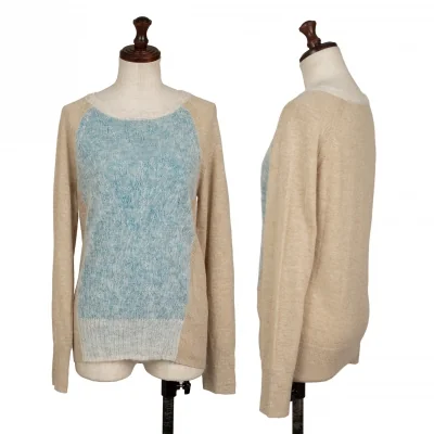 TSUMORI CHISATO Panel Switching Knit Sweater