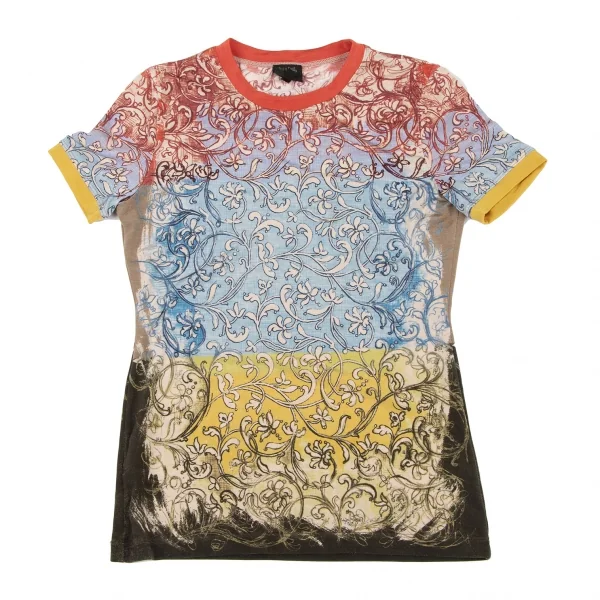 Jean-Paul GAULTIER FEMME Multicolor Floral Print T Shirt K-133346_002