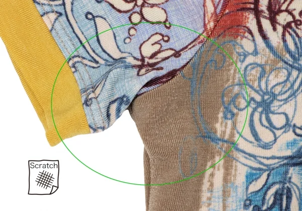 Jean-Paul GAULTIER FEMME Multicolor Floral Print T Shirt K-133346_009