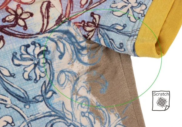 Jean-Paul GAULTIER FEMME Multicolor Floral Print T Shirt K-133346_011