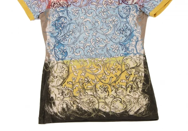 Jean-Paul GAULTIER FEMME Multicolor Floral Print T Shirt K-133346_012