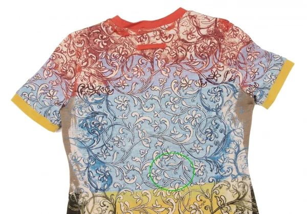 Jean-Paul GAULTIER FEMME Multicolor Floral Print T Shirt K-133346_015