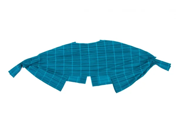 PLEATS PLEASE Pleated Striped Bolero Cardigan K-133358_010