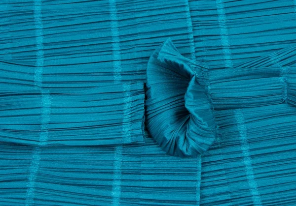 PLEATS PLEASE Pleated Striped Bolero Cardigan K-133358_007