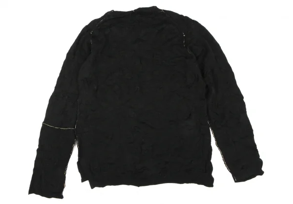 Yohji Yamamoto POUR HOMME Wool Stitch Inside-out Knit Sweater K-133368_008