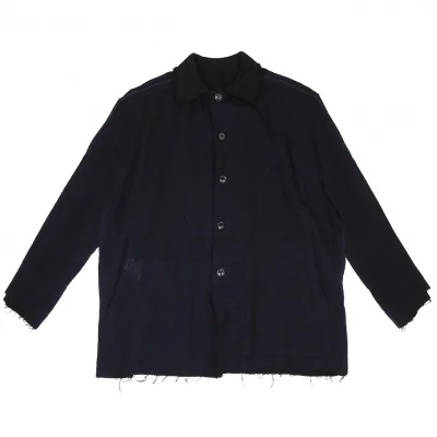 Yohji Yamamoto POUR HOMME Mohair Blend Reversible Jacket