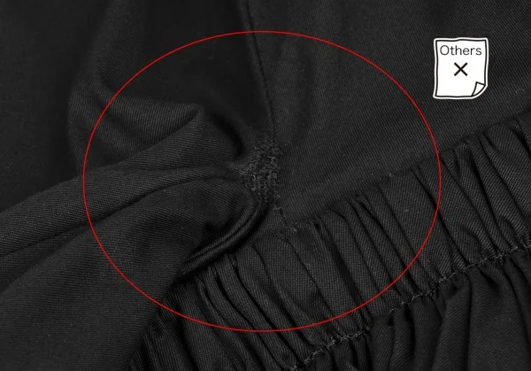 Yohji Yamamoto FEMME Side Frill Asymmetry Pants K-133383_011