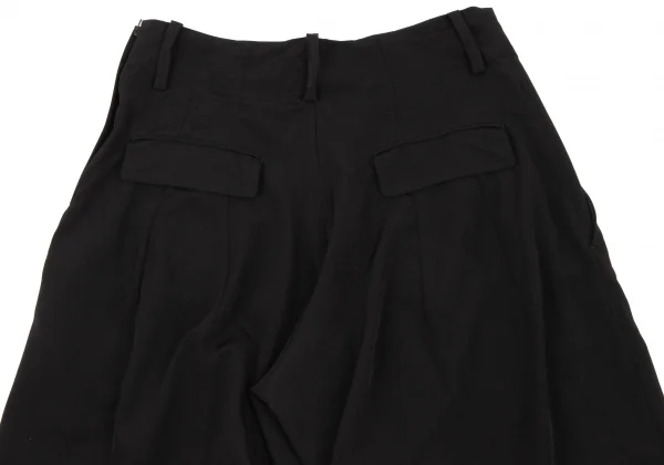 Y's Polyester Blended Wide Pants K-133385_010