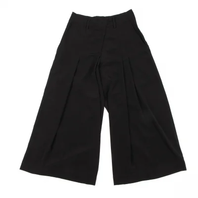 Y's Polyester Blended Wide Pants