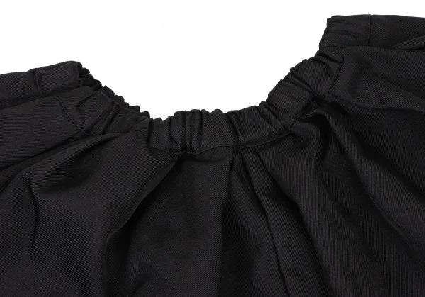 BLACK COMME des GARCONS Polyester Dropped Crotch Pants K-133389_004