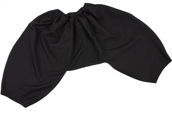 BLACK COMME des GARCONS Polyester Dropped Crotch Pants K-133389_008